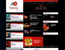 Tablet Screenshot of fly-music.com